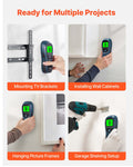 Stud Finder 5 in 1 Wall Scanner Metal Detector LCD Display Audio Alarm