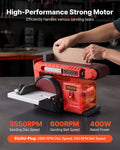Cefito 400W Belt Disc Sander Combo 152mm 102mm Woodworking