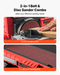 Cefito 400W Belt Disc Sander Combo 152mm 102mm Woodworking