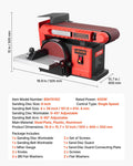 Cefito 400W Belt Disc Sander Combo 152mm 102mm Woodworking