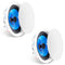2x 203mm 50W Ceiling Speakers Flush Mount Home Audio System 89dB