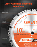 Circular Saw Blade 254mm 50 Teeth Alloy Wood Plywood Hardwood