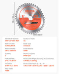 Circular Saw Blade 203mm 42 Teeth 25.4mm Arbor Wood Cutting