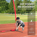 Barricade 12x9ft Backstop Net Baseball Softball Lacrosse Soccer Hockey