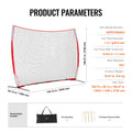 Barricade 12x9ft Backstop Net Baseball Softball Lacrosse Soccer Hockey