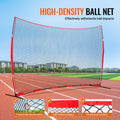 Barricade 16x10ft Backstop Net Baseball Softball Soccer Training Bag
