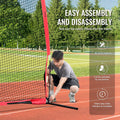 Barricade 16x10ft Backstop Net Baseball Softball Soccer Training Bag