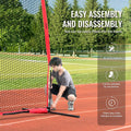 Barricade 20x10ft Backstop Net Baseball Softball Soccer Hockey Training