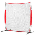Barricade Backstop Net 7x7ft Baseball Softball Soccer Training