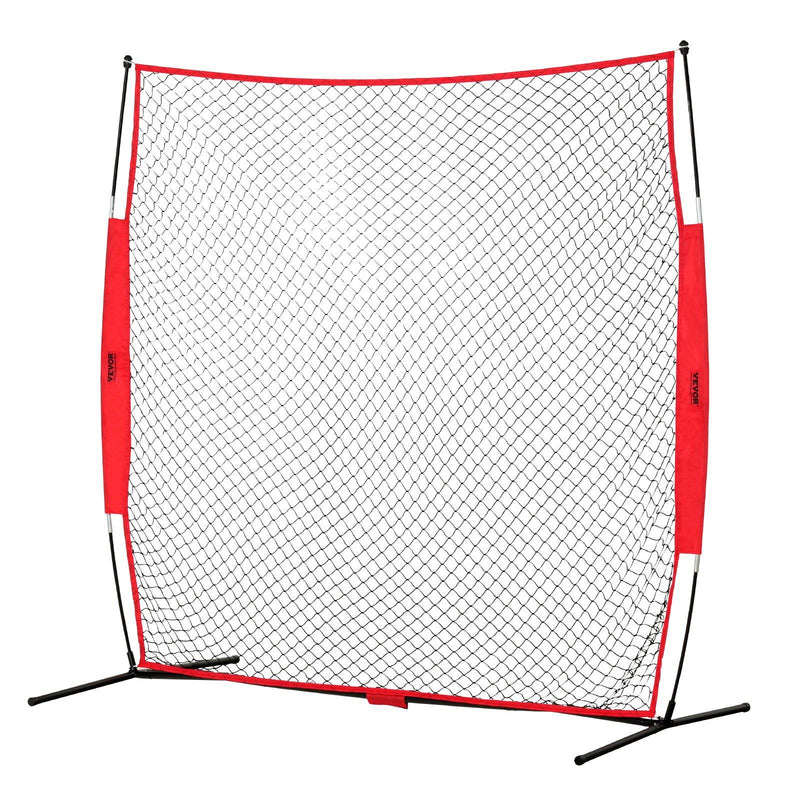Barricade Backstop Net 7x7ft Baseball Softball Soccer Training