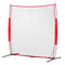 Barricade Backstop Net 7x7ft Baseball Softball Soccer Training