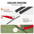 Barricade Backstop Net 7x7ft Baseball Softball Soccer Training