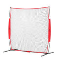 Barricade Backstop Net 7x7ft Baseball Softball Soccer Training