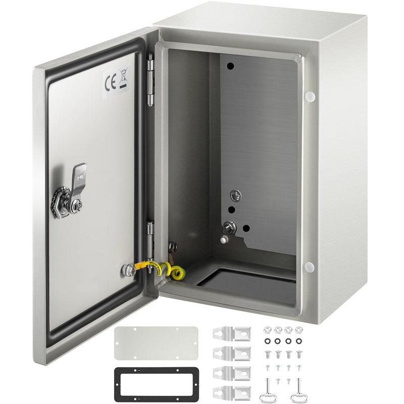 NEMA 4X Steel Enclosure 12x8x6 IP66 Waterproof Electrical Box