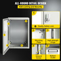 NEMA 4X Steel Enclosure 12x8x6 IP66 Waterproof Electrical Box