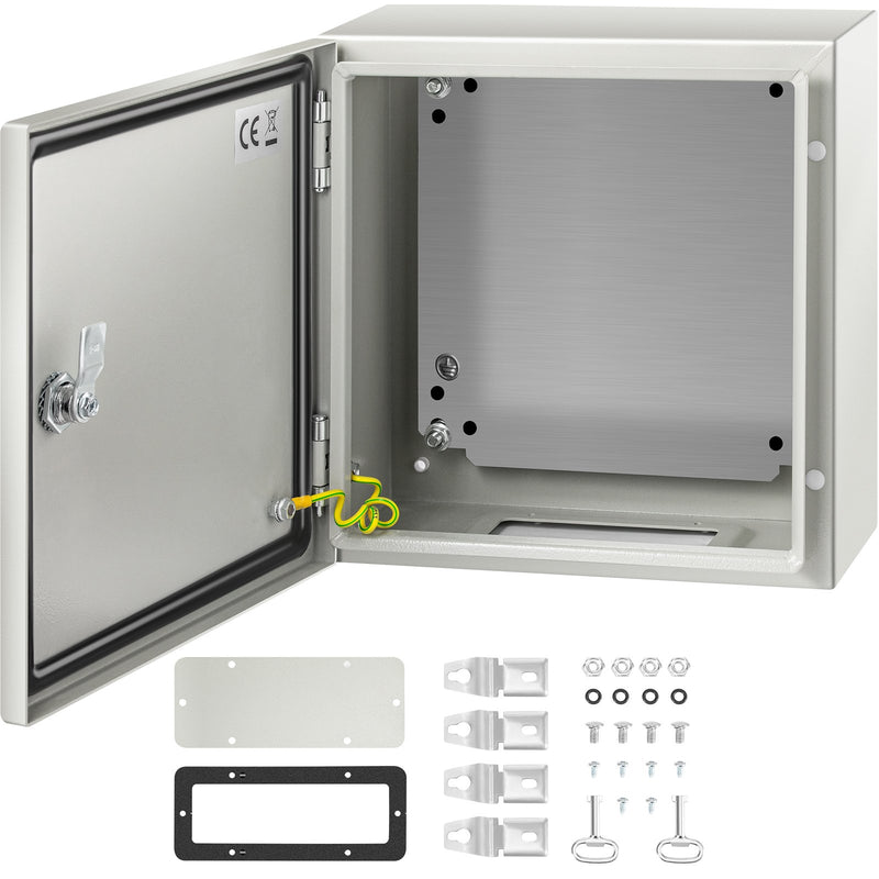NEMA 4X Steel Electrical Box 12x12x6 IP66 Waterproof