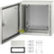 NEMA 4X Steel Electrical Box 12x12x6 IP66 Waterproof