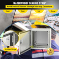 NEMA 4X Steel Electrical Box 12x12x6 IP66 Waterproof