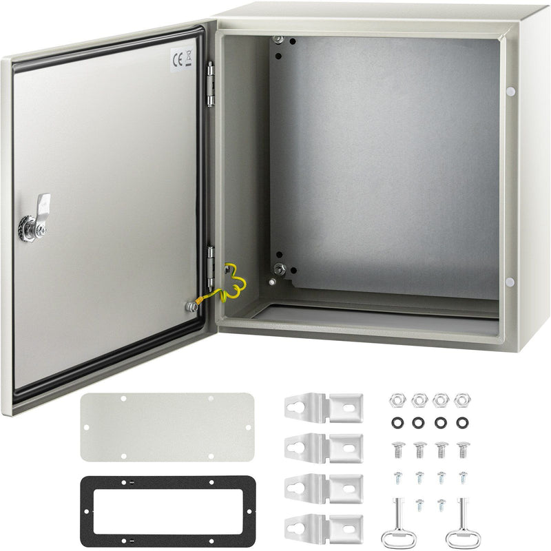 NEMA 4X Steel Enclosure 16x16x8 IP66 Waterproof Electrical Box