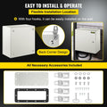 NEMA 4X Steel Enclosure 16x16x8 IP66 Waterproof Electrical Box
