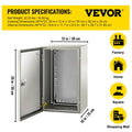 NEMA 4X Steel Enclosure 20x12x10