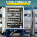 NEMA 4X Steel Enclosure 50x40x15cm IP66 Waterproof Box