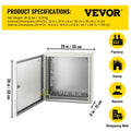 NEMA 4X Steel Enclosure 20x20x6