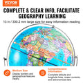 Rotating World Globe with Stand 330mm Educational Geographic