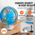 Rotating World Globe with Stand 330mm Educational Geographic