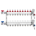10-Branch PEX Radiant Heat Manifold 1/2
