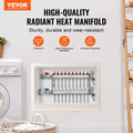 10-Branch PEX Radiant Heat Manifold 1/2