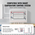 10-Branch PEX Radiant Heat Manifold 1/2