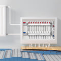 10-Branch PEX Radiant Heat Manifold 1/2