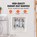 2-Branch Radiant Heat Manifold, 1/2
