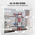 2-Branch Radiant Heat Manifold, 1/2
