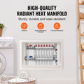 7-Branch Radiant Heat Manifold, 1/2