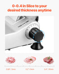 Meat Slicer 180W 250mm Electric Deli Food Slicer Meat Bread