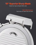 Meat Slicer 180W 250mm Electric Deli Food Slicer Meat Bread