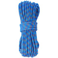10.2mm Climbing Rope 40m 25KN Blue Steel Snap Hooks Rappelling
