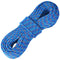 10.2mm Climbing Rope 60m Blue 25KN Breaking Tension Steel Hooks