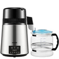 Water Distiller 4L 1L/H Timing Dual-Temp Silver
