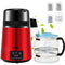 4L Water Distiller 1L/H Timing Dual Temp Red