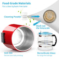 4L Water Distiller 1L/H Timing Dual Temp Red