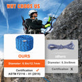 Static Climbing Rope 12.7mm 38M Blue Outdoor Rock