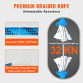12.7mm Static Climbing Rope 45.7M 30KN Breaking Tension Blue