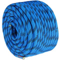 12.7mm Static Climbing Rope 45.7M 30KN Breaking Tension Blue