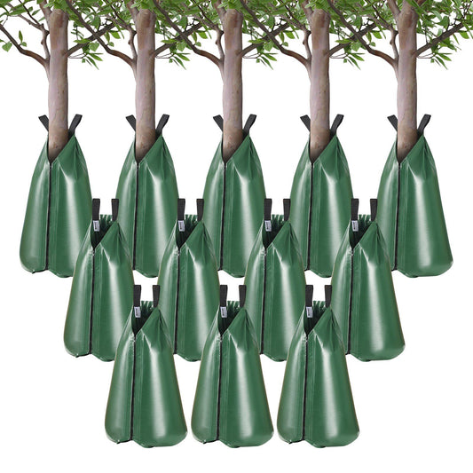 Tree Watering Bag 20 Gallon 12 Pack Slow Release Drip Irrigation