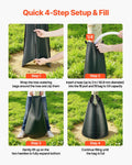 Gator Tree Watering Bags 75.7L 4 Pack Slow Release Drip