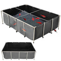 Canvas Fish Pond 1781L Above Ground Koi Tank Black