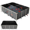 Canvas Fish Pond 1781L Above Ground Koi Tank Black
